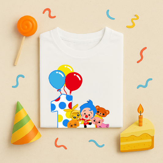 Polos Personalizado Temática Unisex Friendly Clown