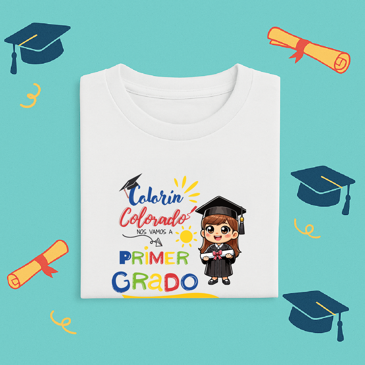 Polo Infantil Personalizado – Graduación a Primer Grado