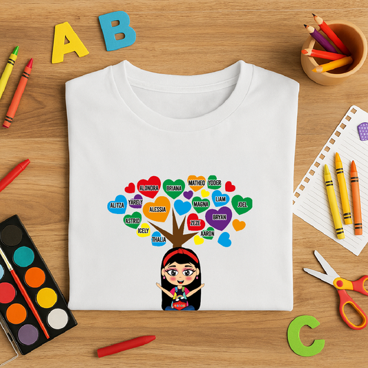 Polo Maestra con Árbol de Nombres