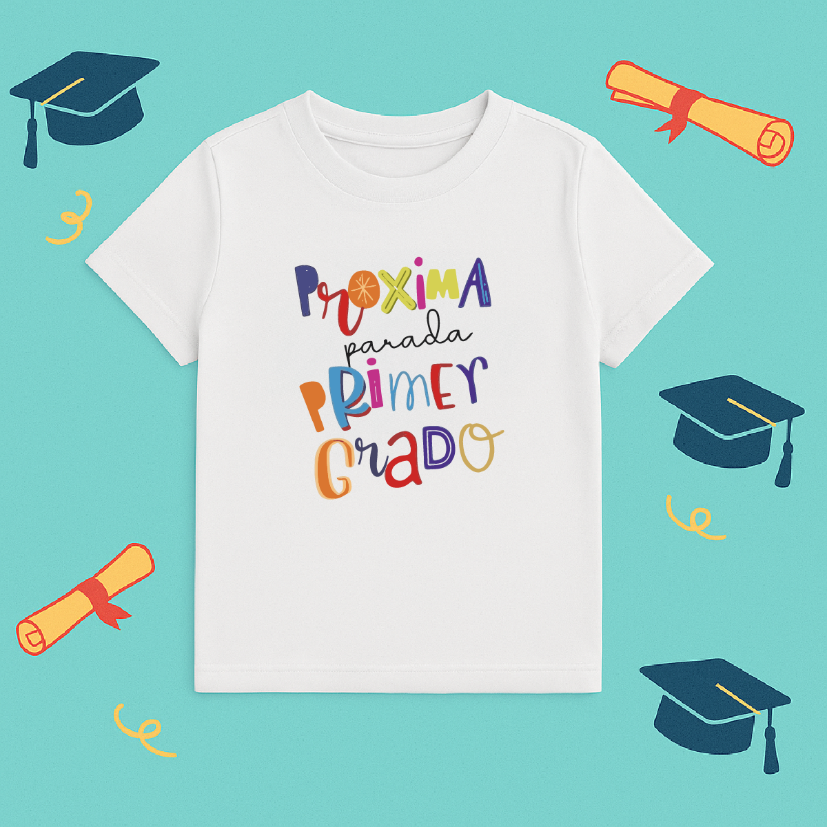 Polo Infantil Personalizado – Próxima Parada Primer Grado