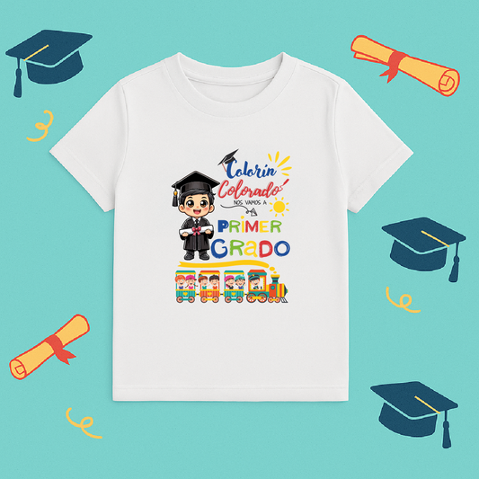 Polo Infantil Personalizado – Graduación a Primer Grado