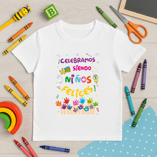 Polo Maestra Creativa – Sol y Arcoíris