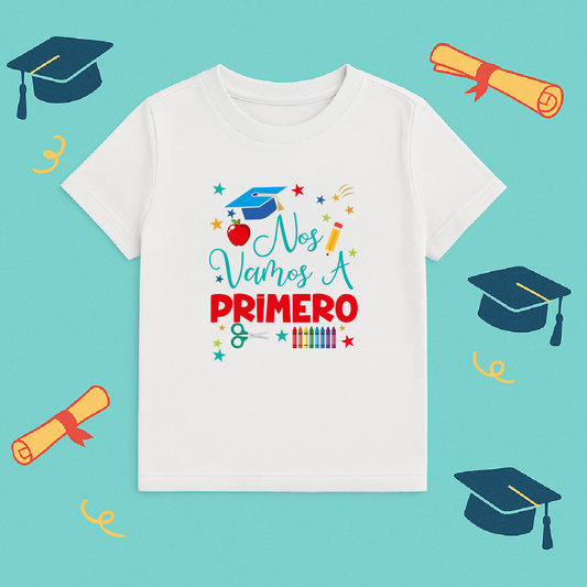Polo Infantil Personalizado – Nos Vamos a Primero